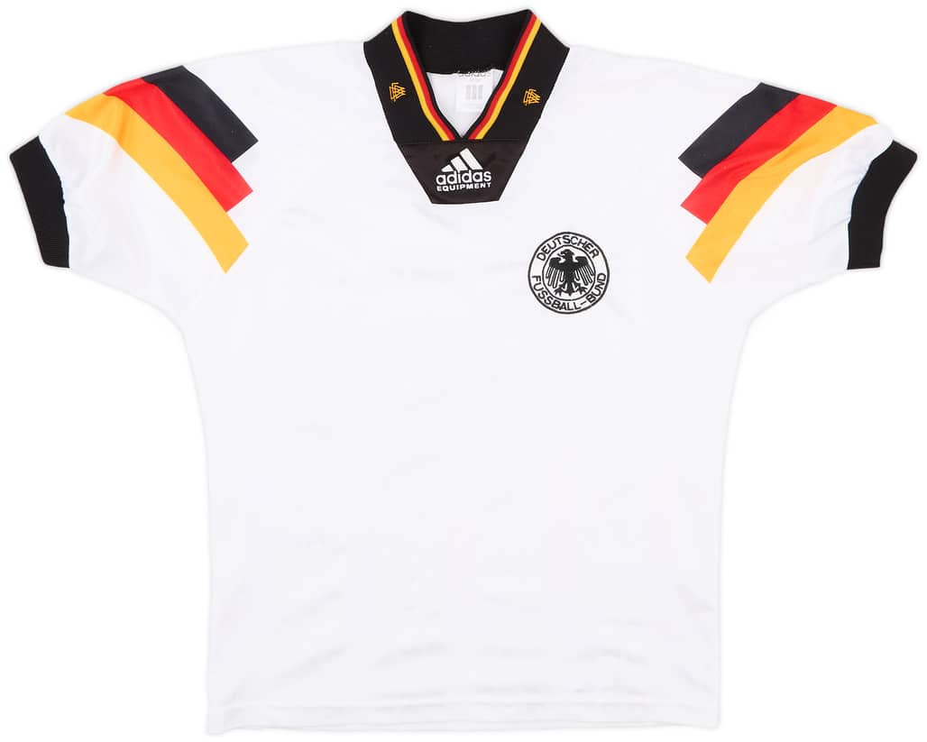 1992-94 Germany Home Shirt - 8/10 - (L.Boys)