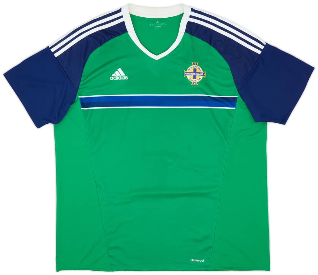 2016-17 Northern Ireland Home Shirt - 5/10 - (XXL)