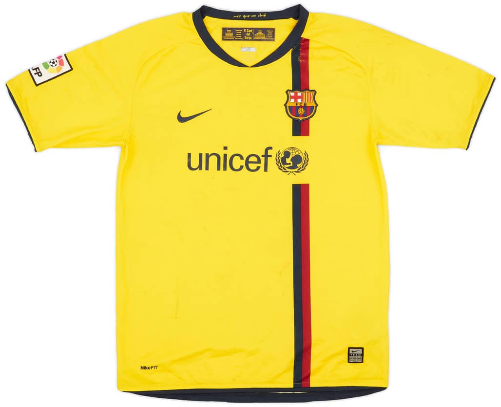 2008-10 Barcelona Away Shirt - 6/10 - (XL.Boys)