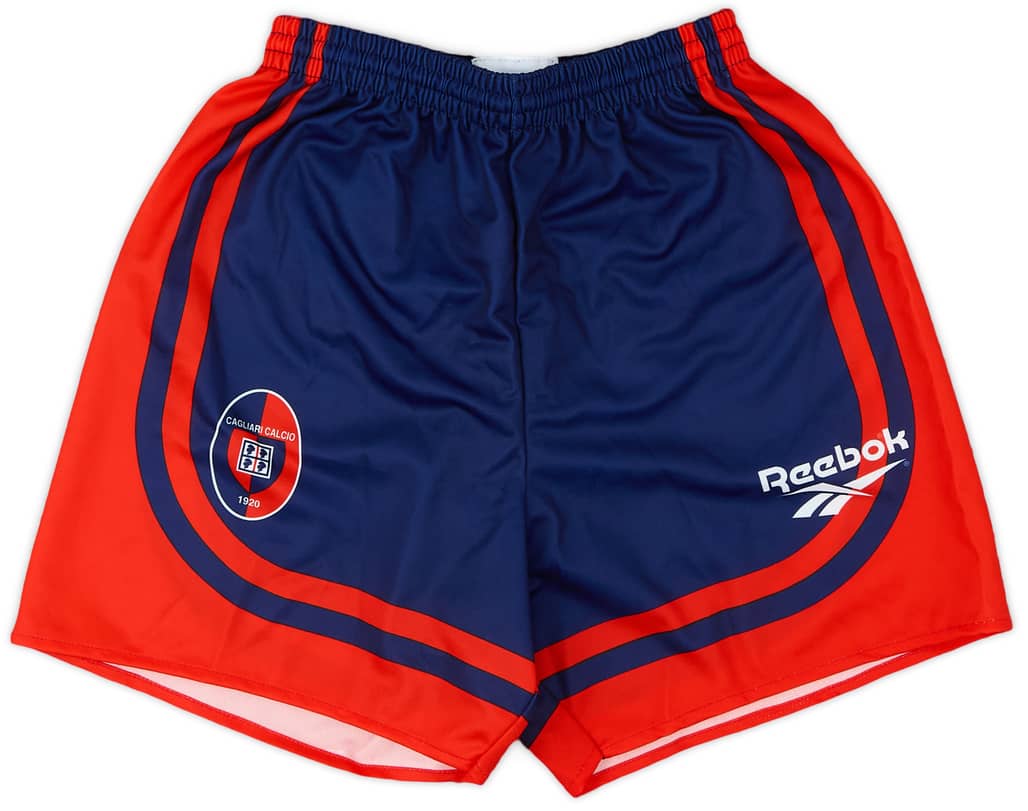 1996-97 Cagliari Home Shorts - 9/10 - (L)