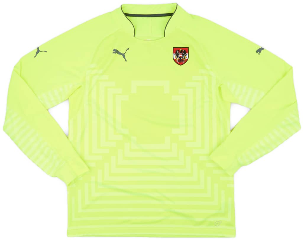2014-16 Austria Player Issue GK L/S Shirt - 10/10 - (L)