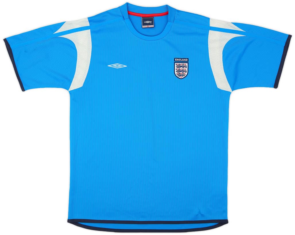 2004-06 England Umbro Training Shirt - 7/10 - (M)
