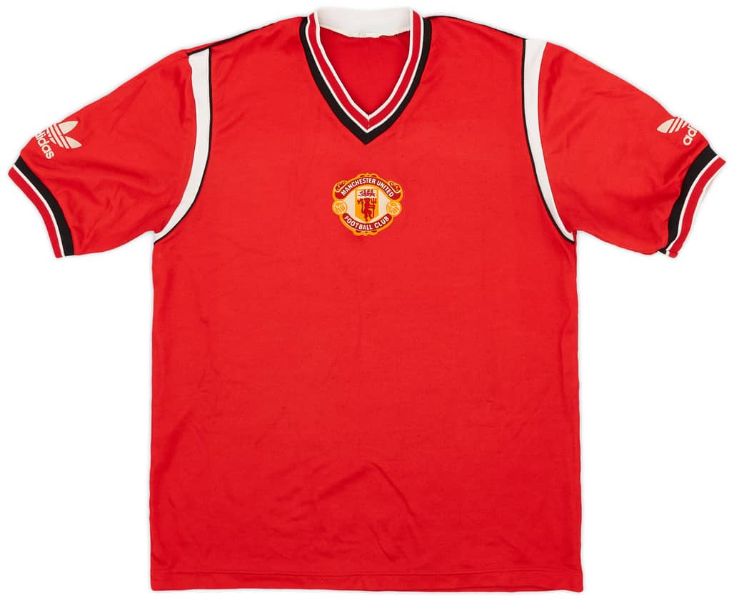1984-86 Manchester United Home Shirt - 9/10 - (S)