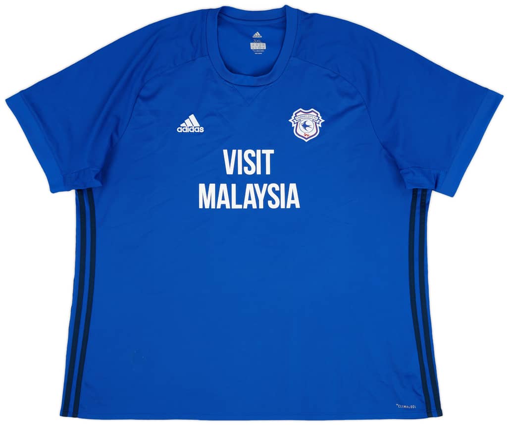 2017-18 Cardiff City Home Shirt - 9/10 - (3XL)