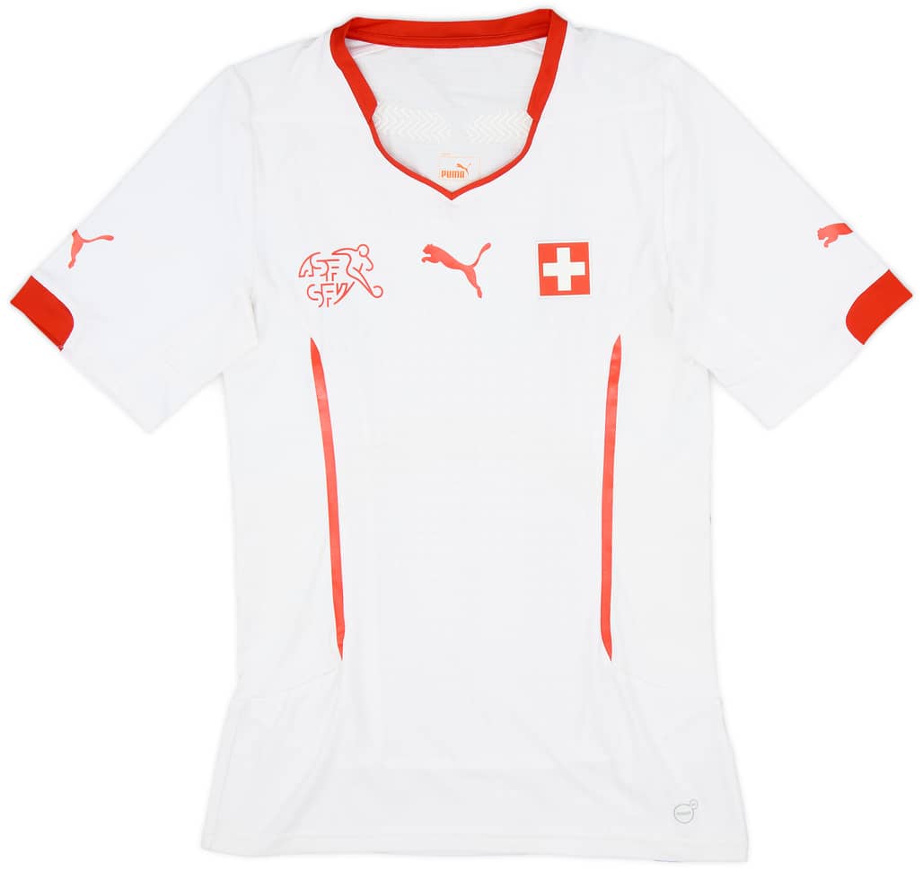 2014-15 Switzerland Player Issue Away Shirt - 9/10 - (L)