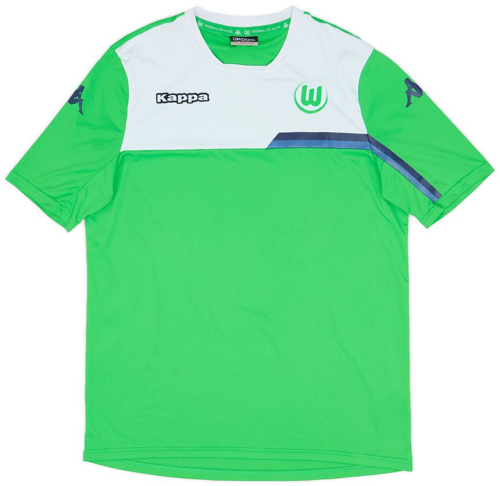 2015-16 Wolfsburg Kappa Training Shirt - 8/10 - (L)