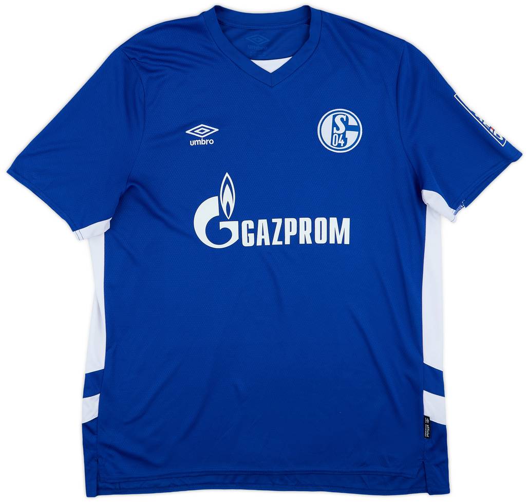 2021-22 Schalke Home Shirt - 9/10 - (XXL)