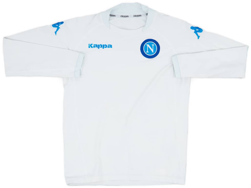 2004-05 Napoli Away L/S Shirt - 7/10 - (S)