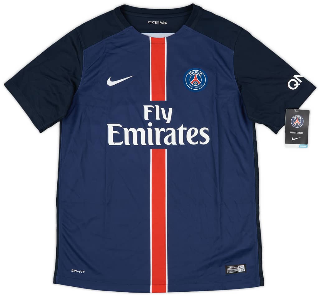2015-16 Paris Saint-Germain Home Shirt (XL.Boys)