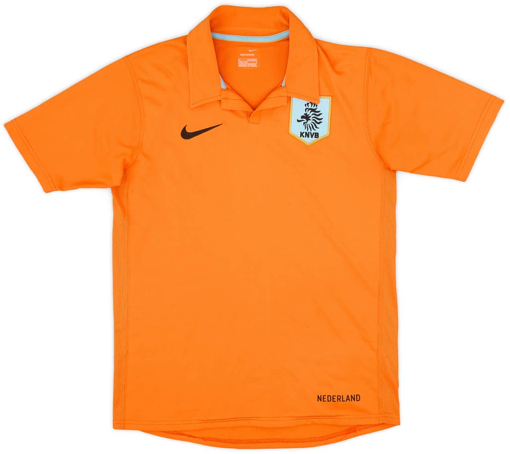 2006-08 Netherlands Home Shirt - 6/10 - (L.Boys)