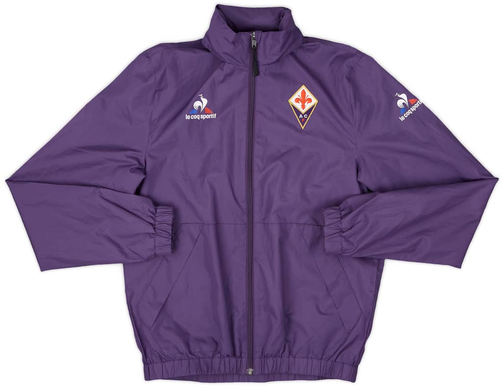 2019-20 Fiorentina Le Coq Sportif Hooded Rain Jacket - 6/10 - (XS)