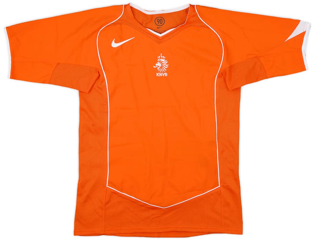 2004-06 Netherlands Home Shirt - 9/10 - (L.Boys)