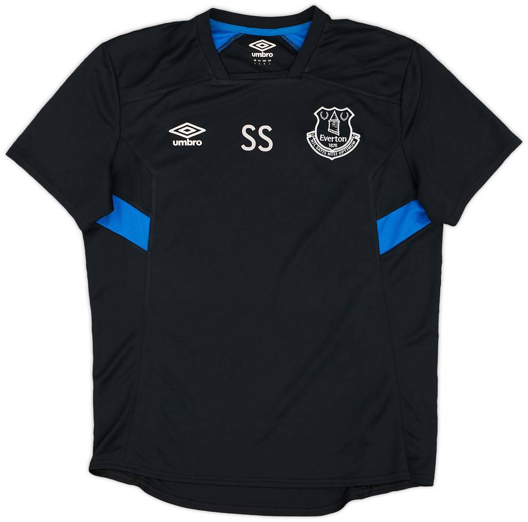 2016-18 Everton Staff Issue Umbro Training Shirt 'SS' - 9/10 - (L)