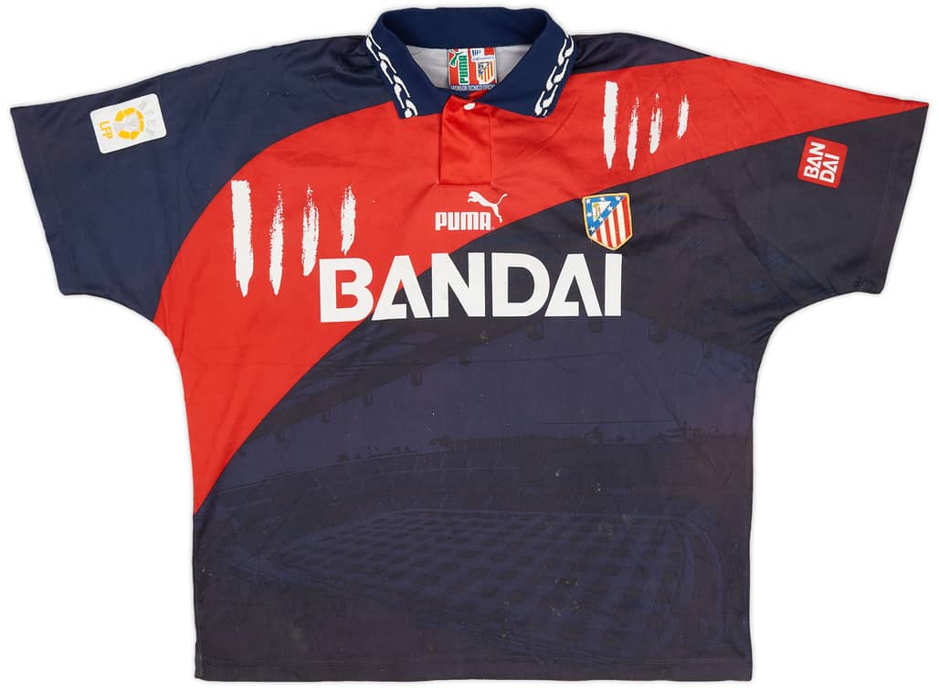 1994-95 Atletico Madrid Away Shirt - 6/10 - (S)