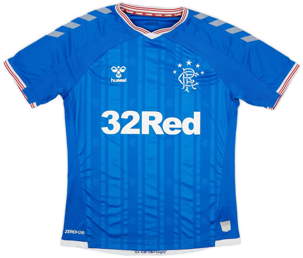 2019-20 Rangers Home Shirt - 9/10 - (S)