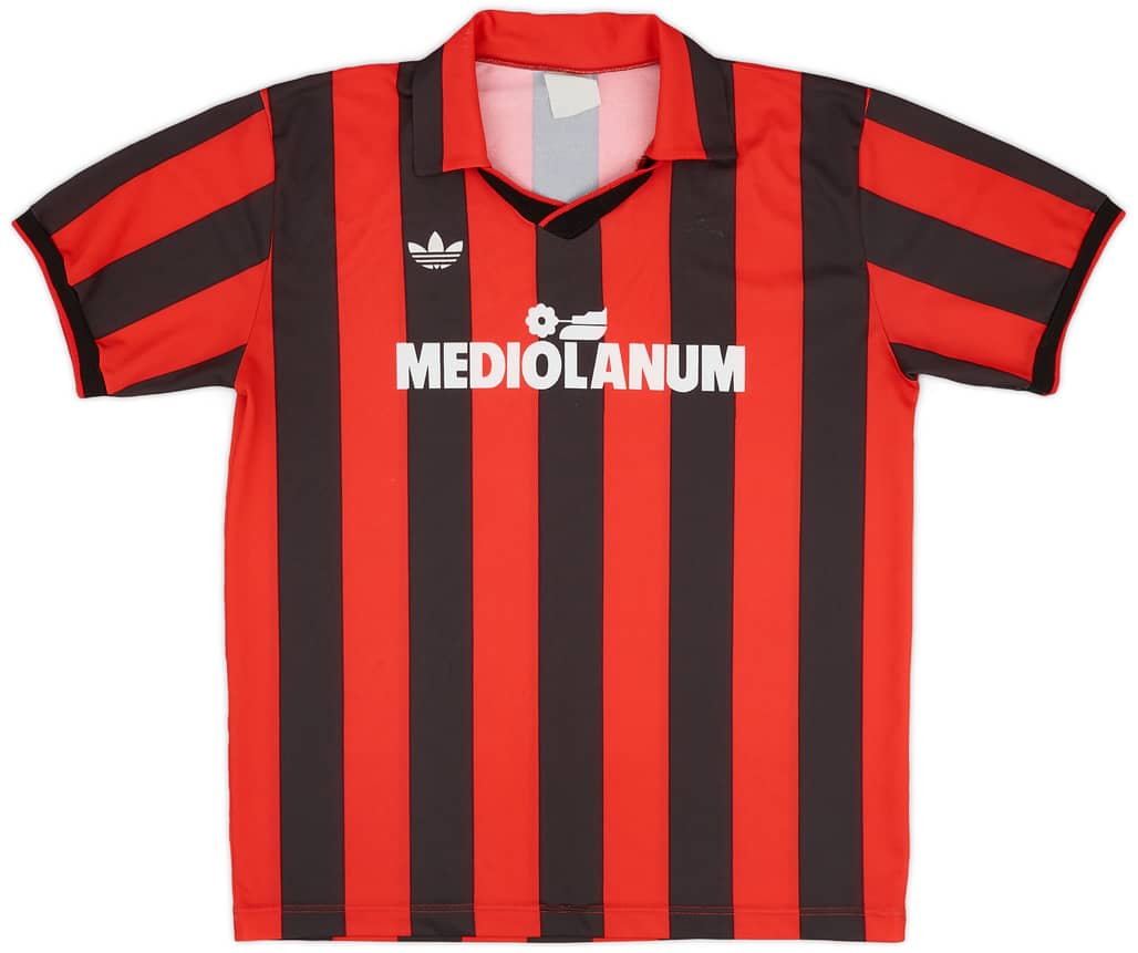 1988-89 AC Milan Home Shirt - 7/10 - (L)