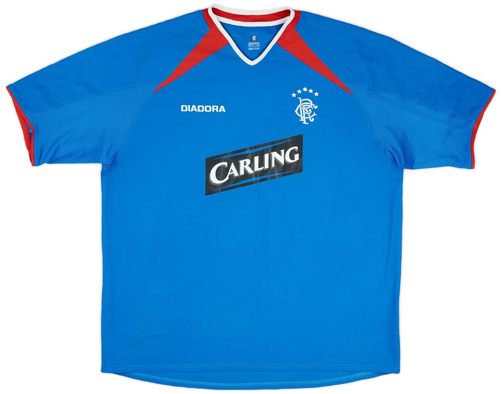 2003-05 Rangers Home Shirt - 9/10 - (XXL)