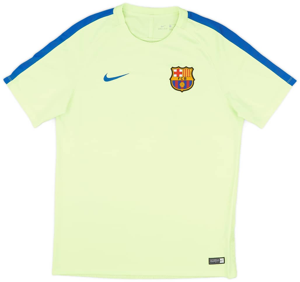2017-18 Barcelona Nike Training Shirt - 9/10 - (L)