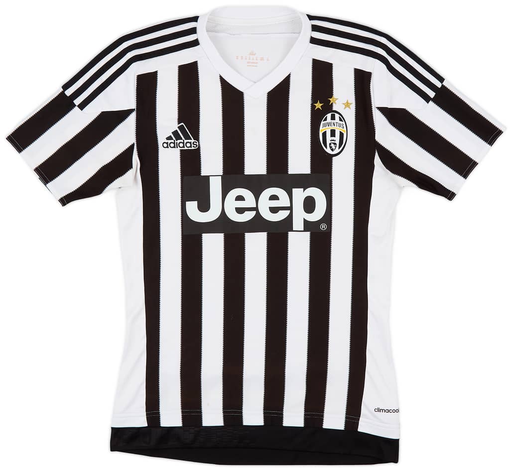 2015-16 Juventus Home Shirt - 8/10 - (XS)
