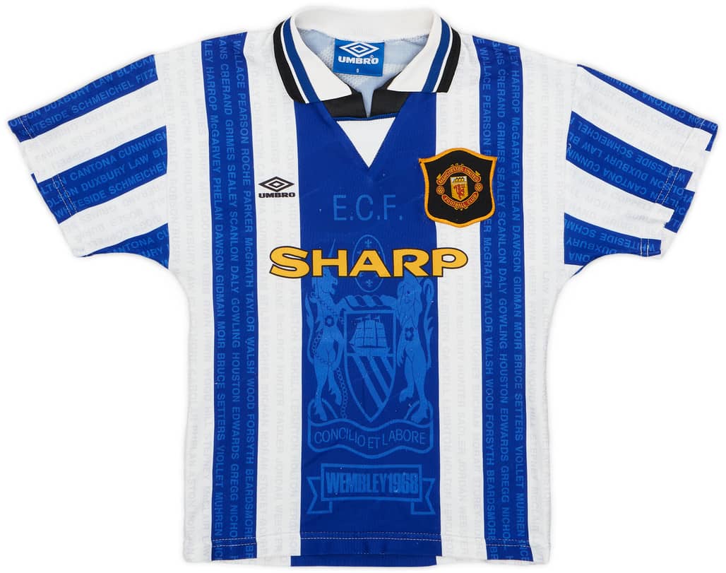 1994-96 Manchester United Third Shirt - 7/10 - (S.Boys)