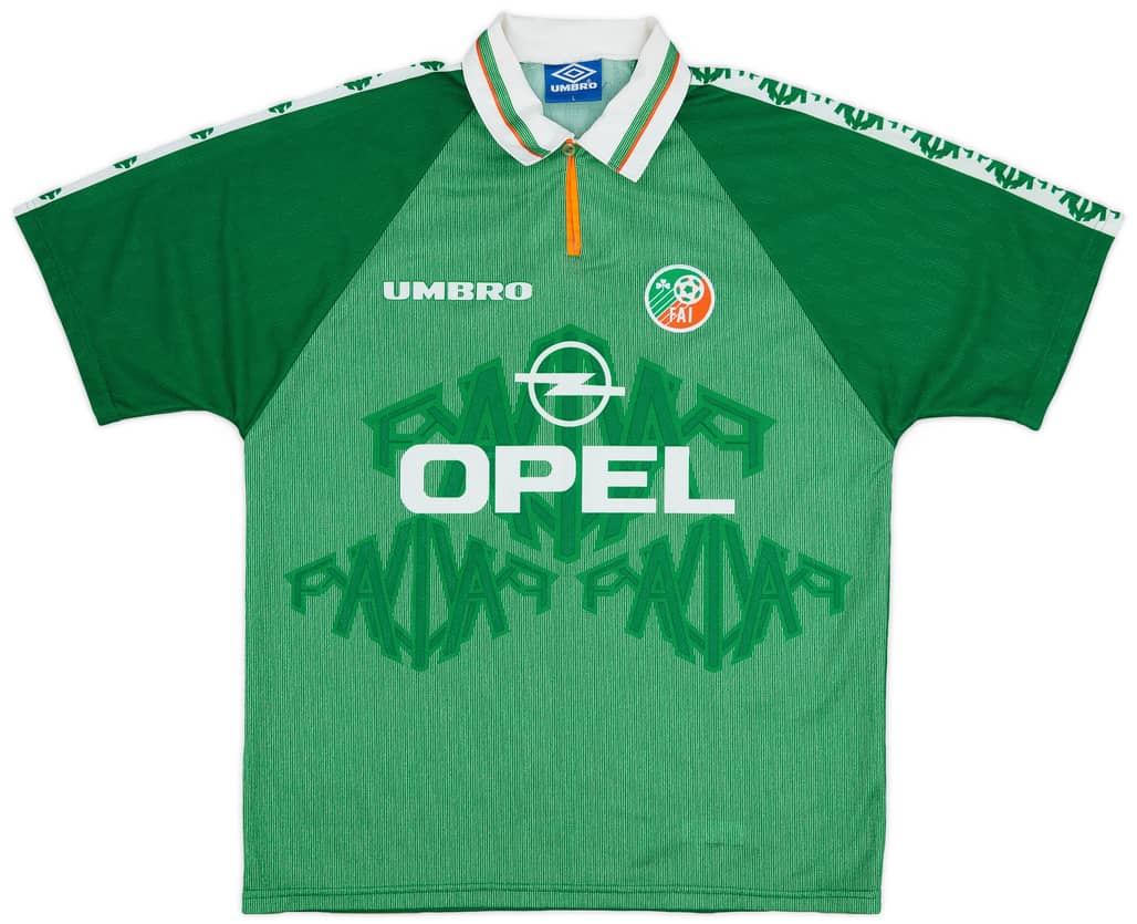 1996-98 Ireland Home Shirt - 9/10 - (L)