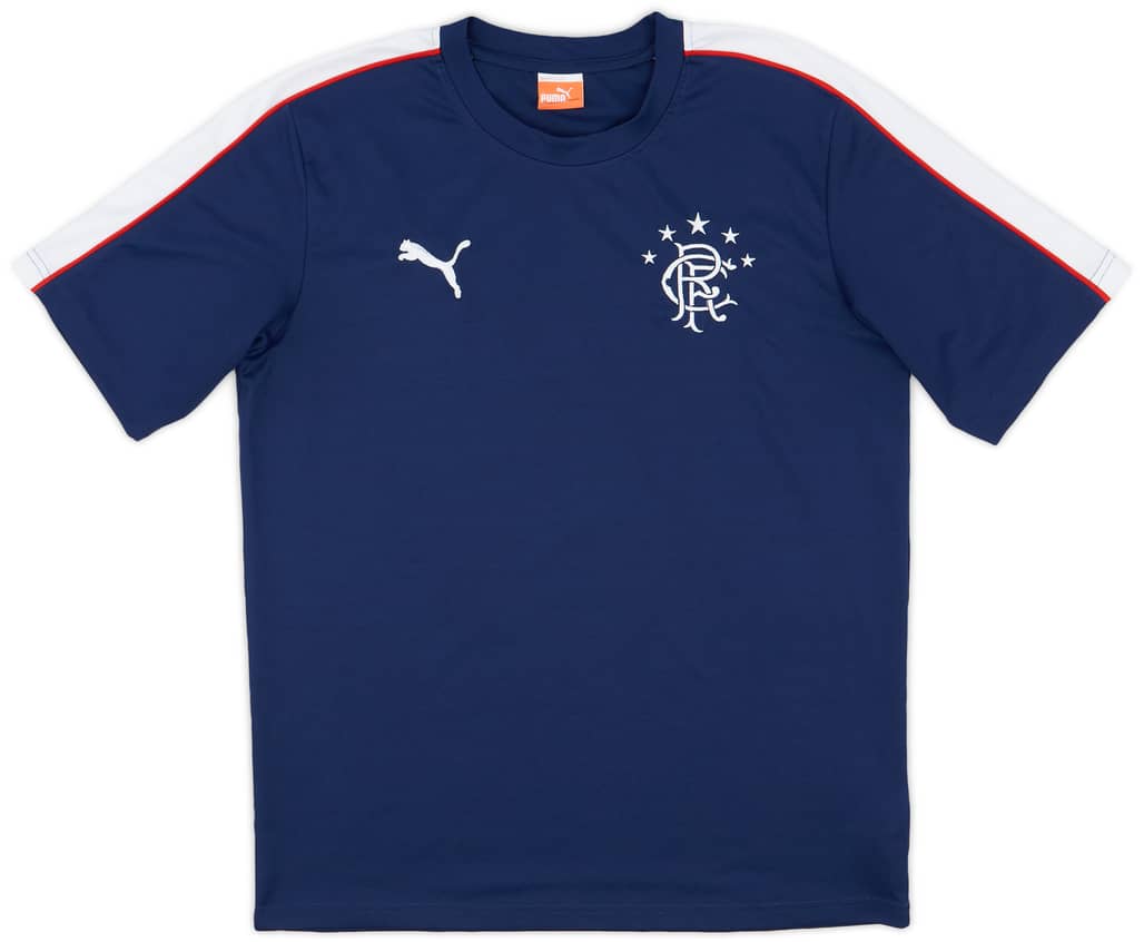 2015-16 Rangers Puma Training Shirt - 8/10 - (L)