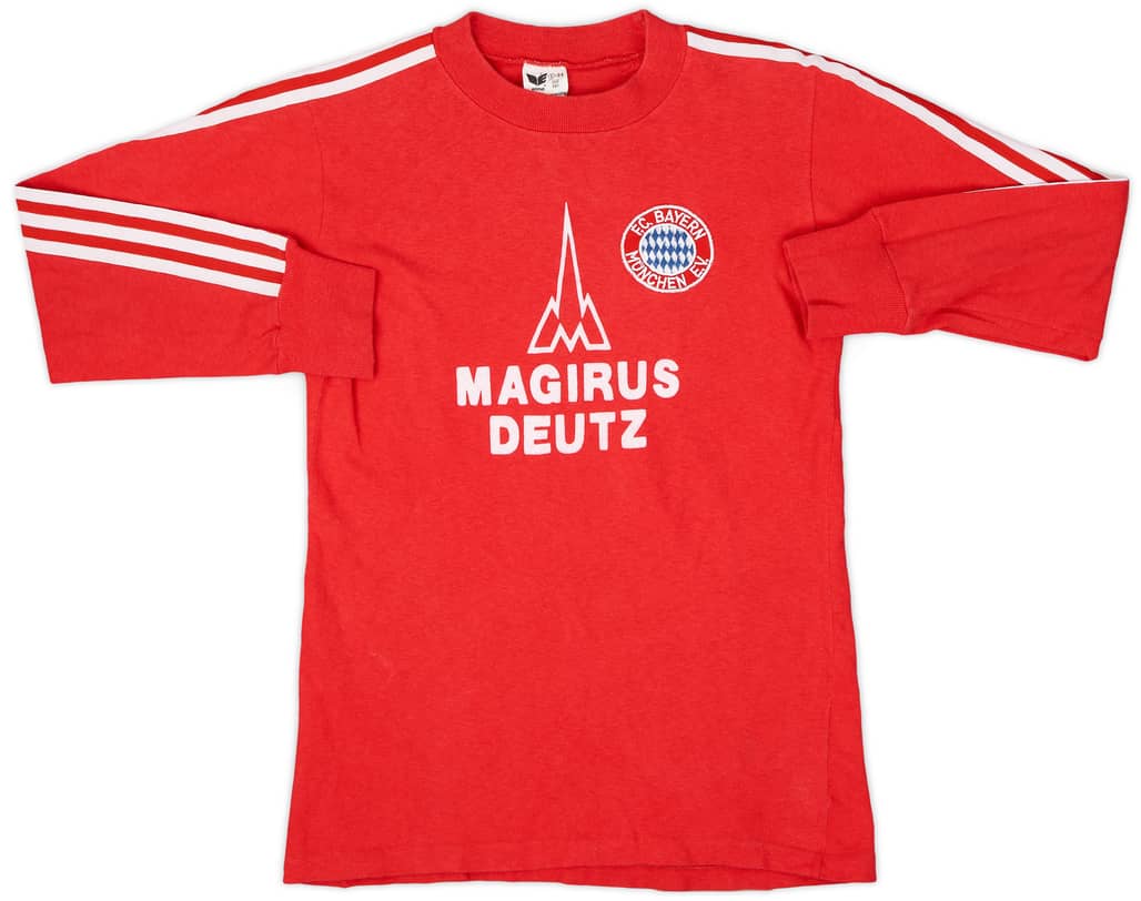 1979-80 Bayern Munich Home L/S Shirt - 10/10 - (S)
