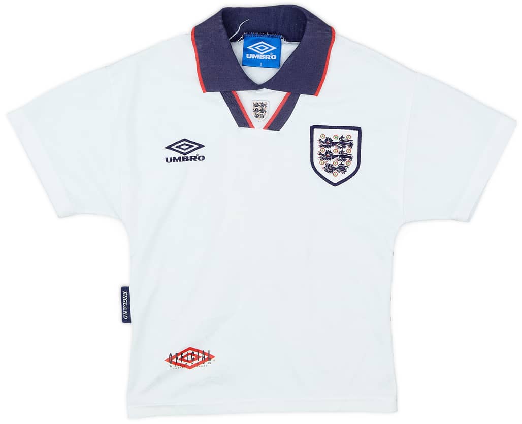 1993-95 England Home Shirt - 9/10 - (S.Boys)