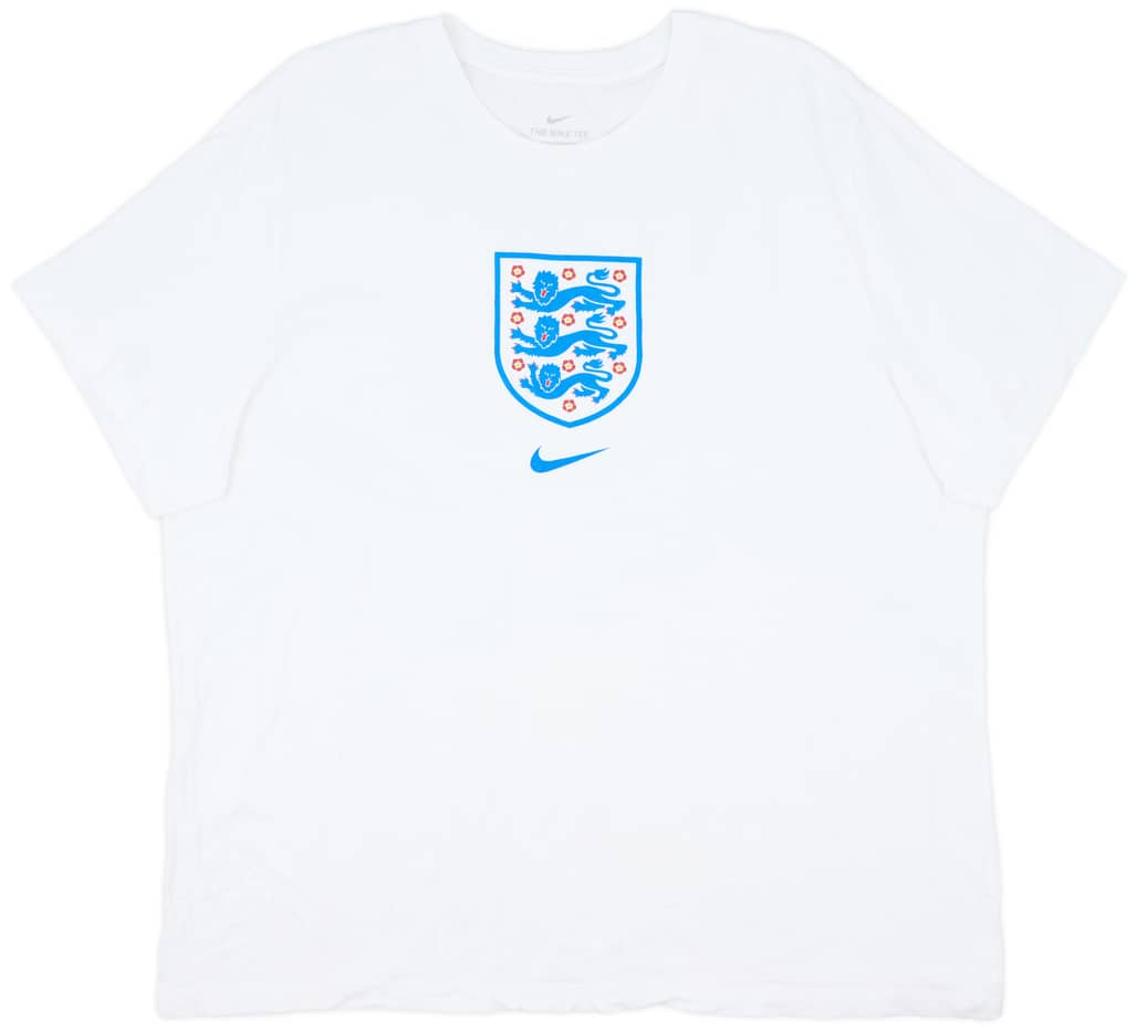 2018-19 England Nike Training Tee - 8/10 - (XXL)