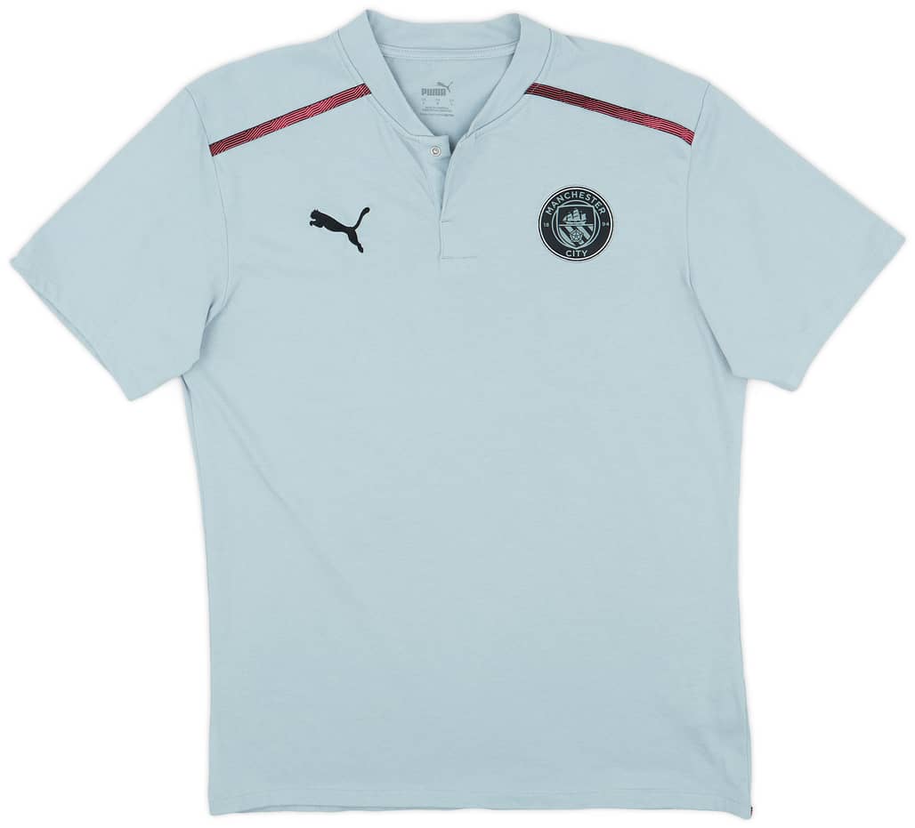 2021-22 Manchester City Puma Polo Shirt - 10/10 - (L)