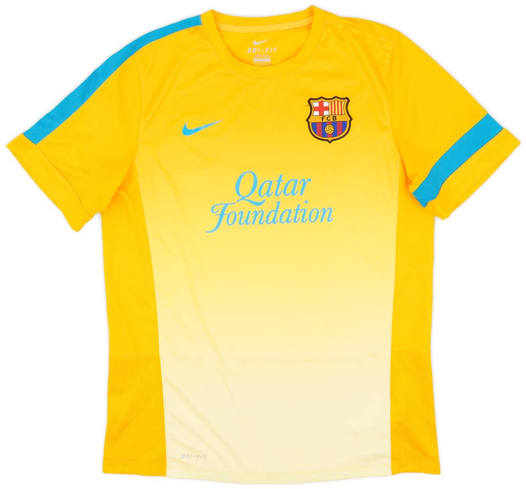 2013-14 Barcelona Nike Training Shirt - 8/10 - (L)
