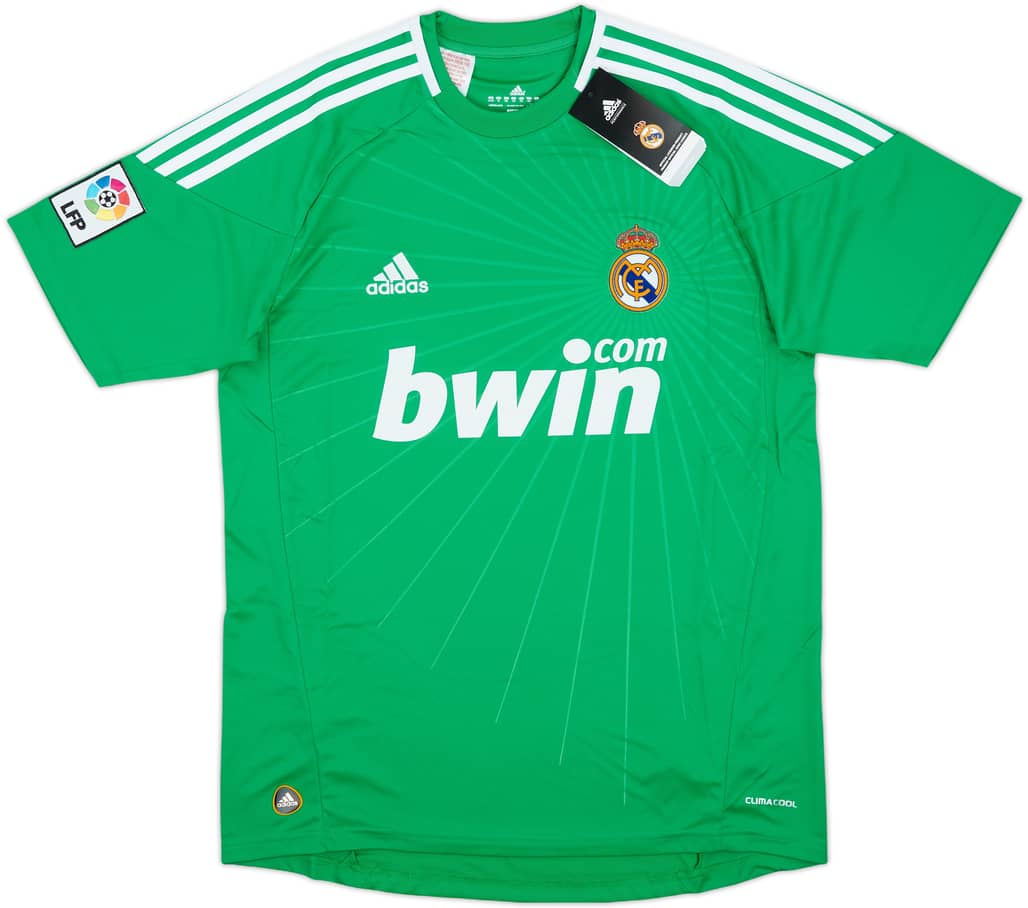 2010-11 Real Madrid GK S/S Shirt (XL.Boys)