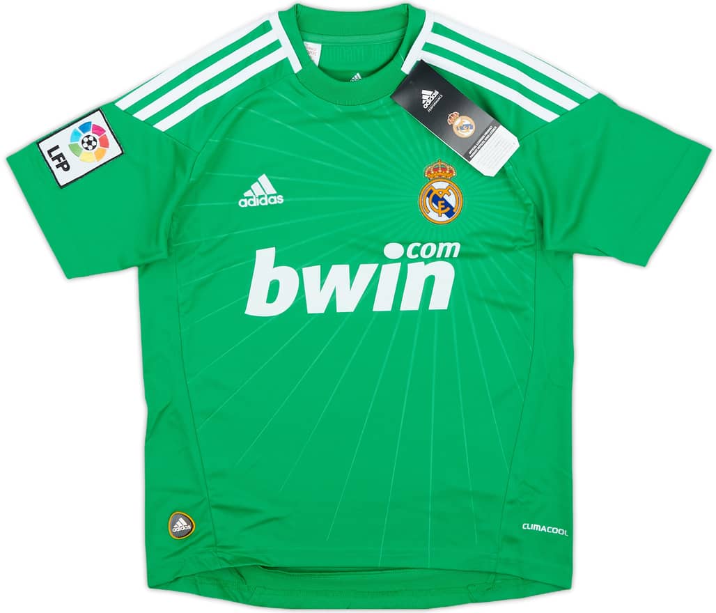 2010-11 Real Madrid GK S/S Shirt (7-8 Years)