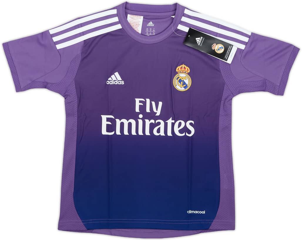 2013-14 Real Madrid GK S/S Shirt (S.Boys)