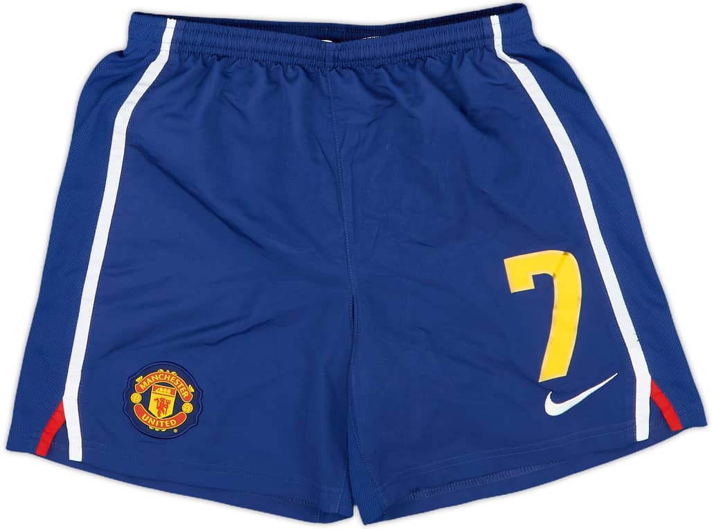 2008-10 Manchester United Away Shorts #7 (Ronaldo) - 9/10 - (L.Boys)