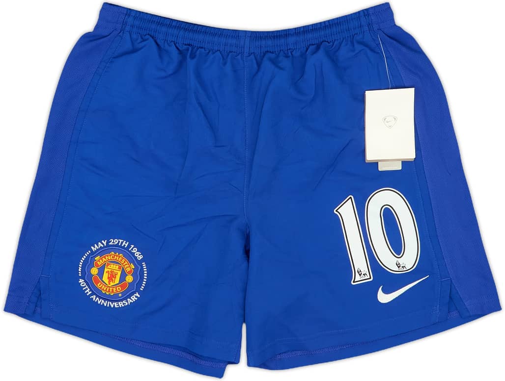 2008-09 Manchester United Third Shorts #10 (Rooney) (L.Boys)