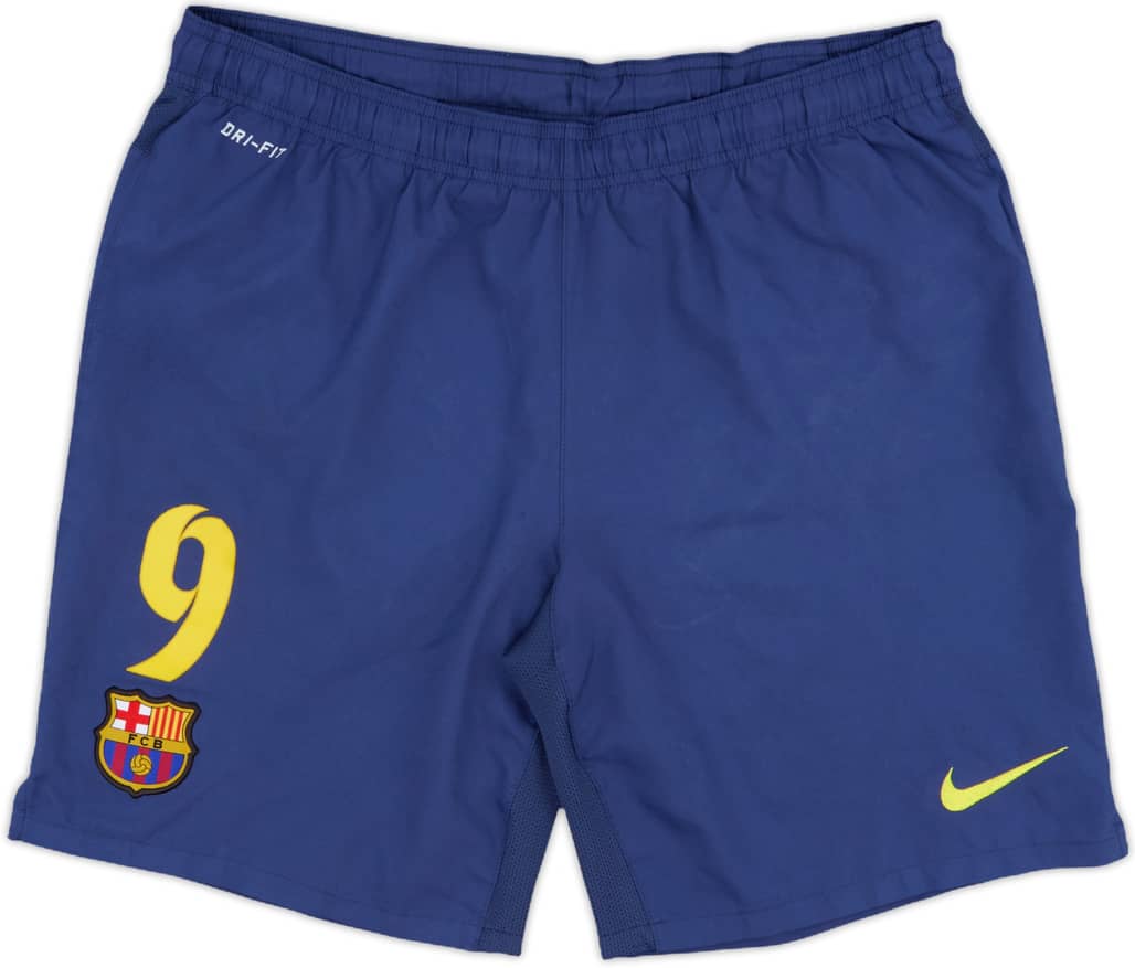 2013-14 Barcelona Home Shorts #9 (Sanchez) - 8/10 - (L)