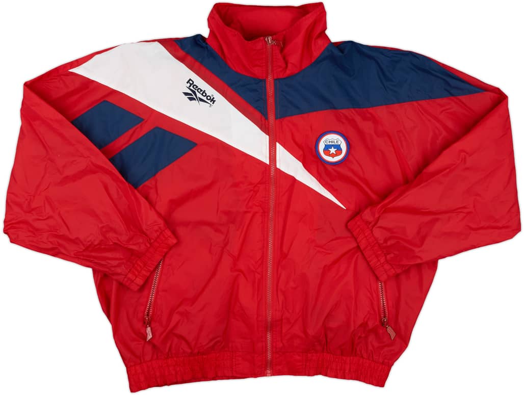 1997-99 Chile Reebok Hooded Rain Jacket - 8/10 - (L)
