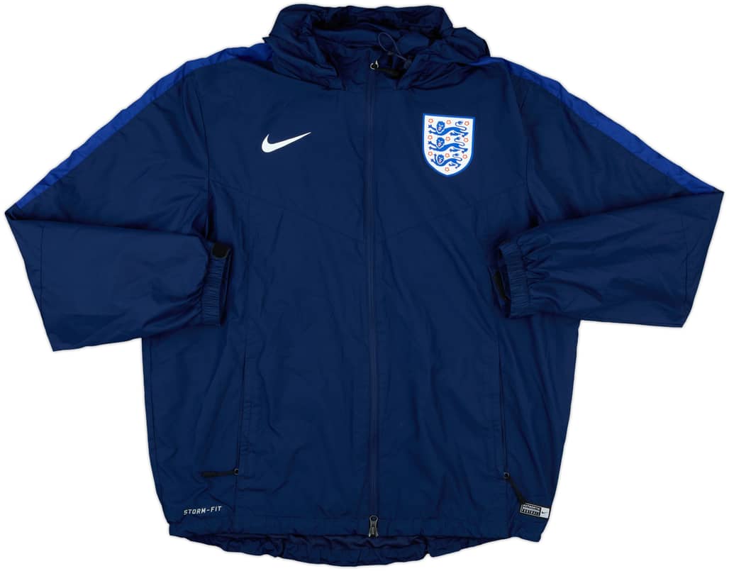 2016-17 England Nike Hooded Rain Jacket - 8/10 - (XL)