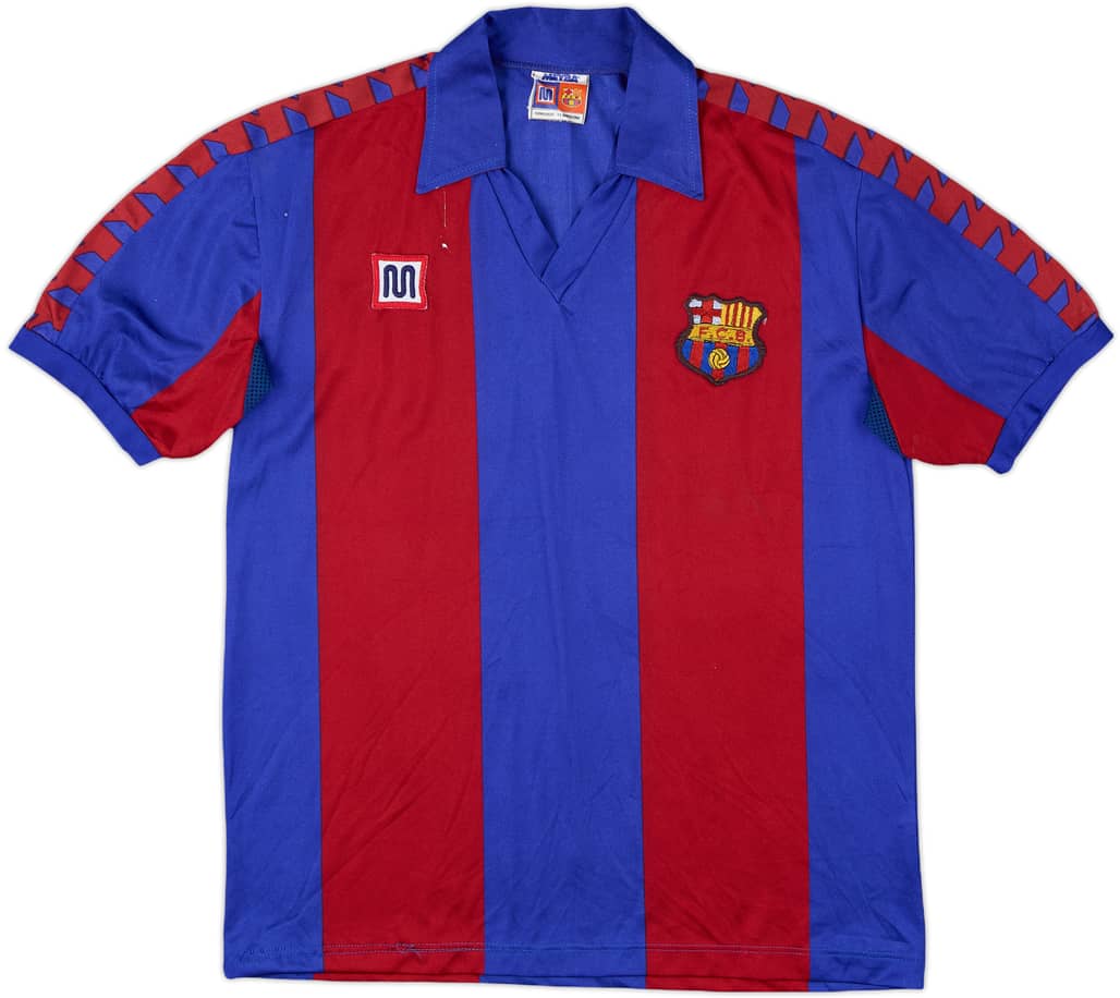 1984-89 Barcelona Home Shirt - 7/10 - (S)