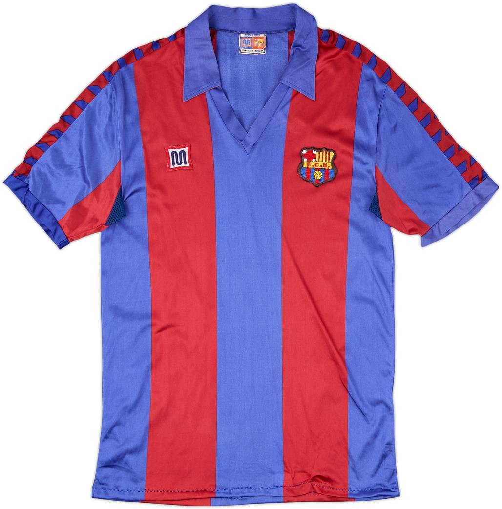 1984-89 Barcelona Home Shirt - 5/10 - (M)