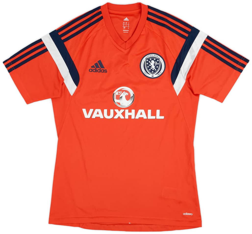 2013-14 Scotland adidas Training Shirt - 8/10 - (S)