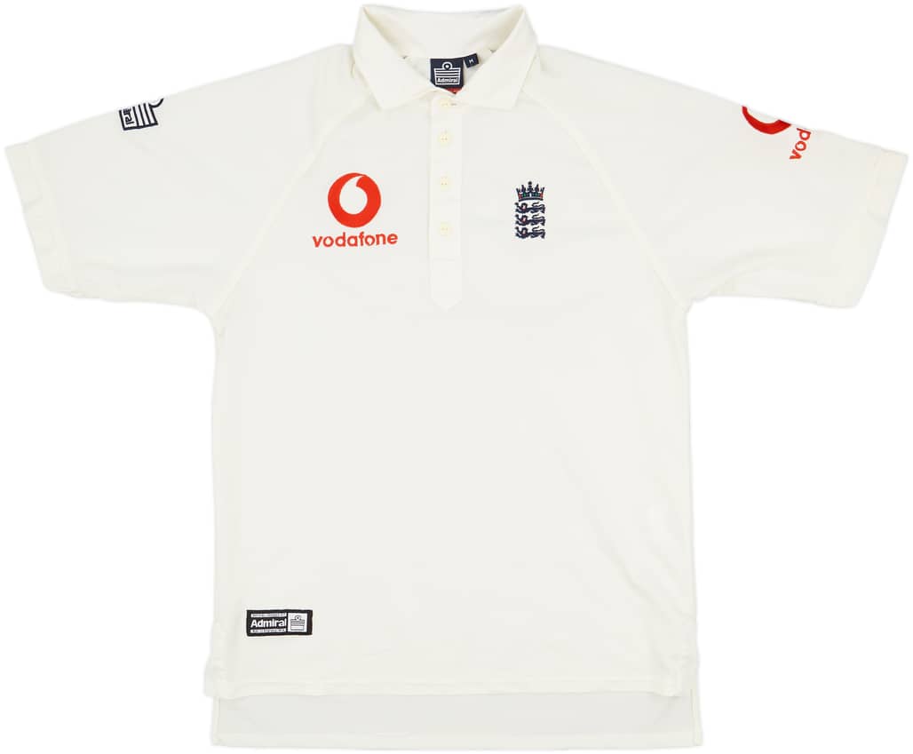 2000-02 England Cricket Home Shirt - 9/10 - (M)