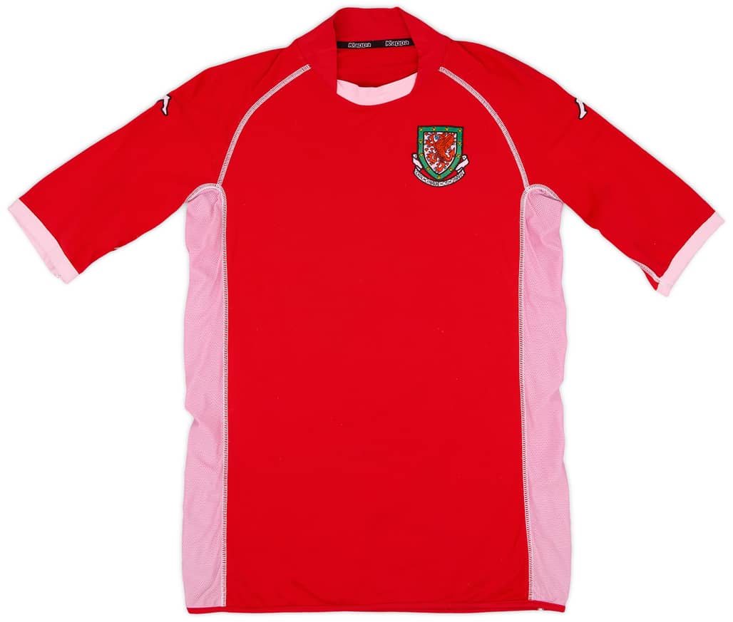 2002-04 Wales Home Shirt - 4/10 - (S)