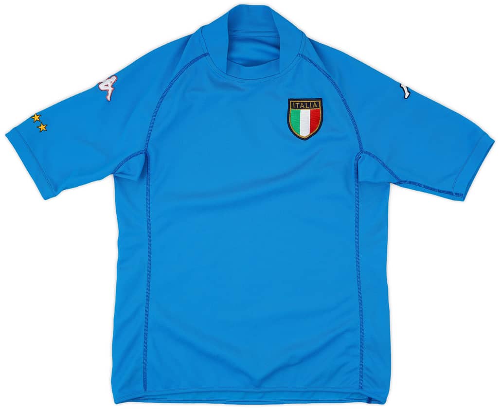 2002 Italy Basic Home Shirt - 6/10 - (S)