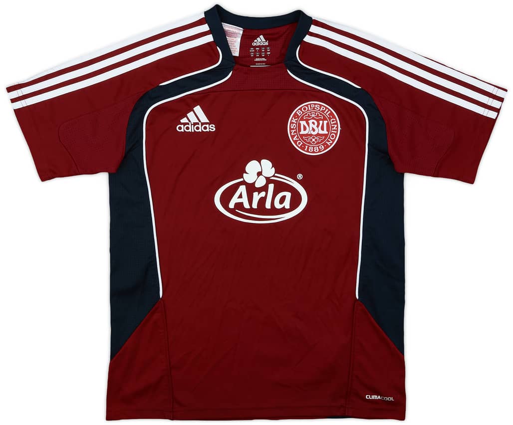 2010-11 Denmark adidas 'Fodboldskole' Training Shirt - 6/10 - (L.Boys)