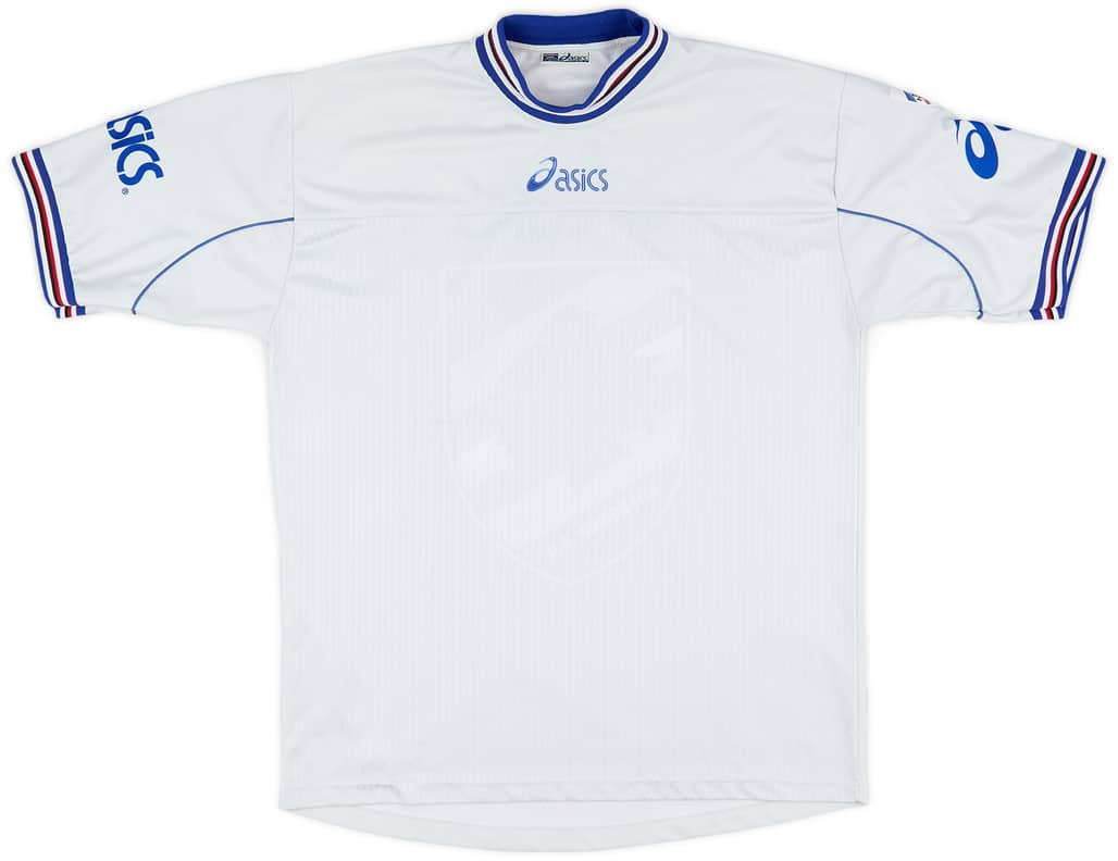 1990s Sampdoria Asics Training Shirt - 7/10 - (XL)