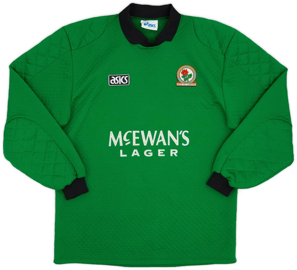 1992-93 Blackburn GK Shirt - 8/10 - (L)