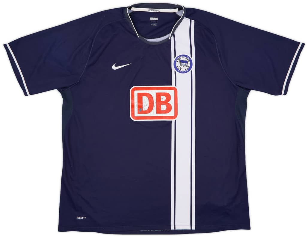 2007-08 Hertha Berlin Home Shirt - 5/10 - (XXL)