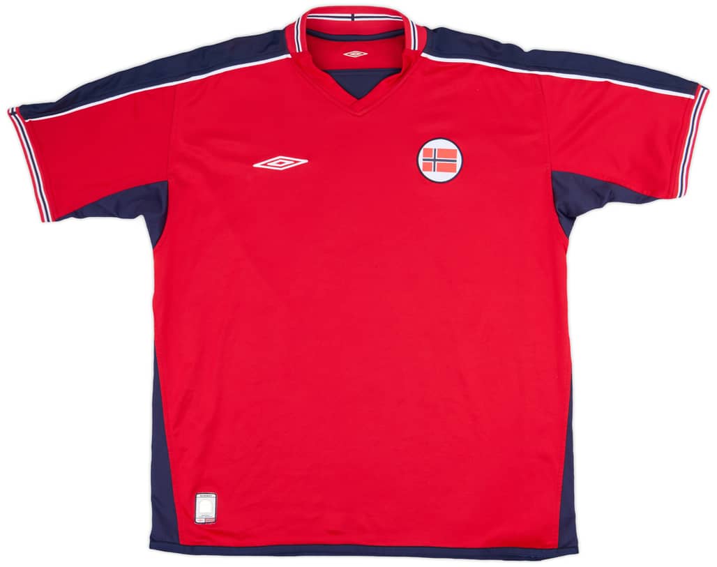 2003-04 Norway Home Shirt - 8/10 (XL)